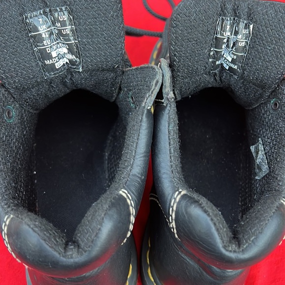 Dr. Martens Chunky Black Platform Ankle Boots - Picture 17 of 17